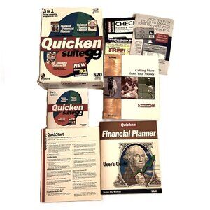 Quicken Suite 99 For Windows 95 / 98 / NT w/Family Lawyer & Financial Planner